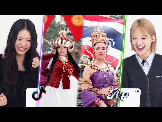 Flag Challenge🌍: More Fashion Show Than Flags! Korean Reaction to the Flag Challenge | Asopo