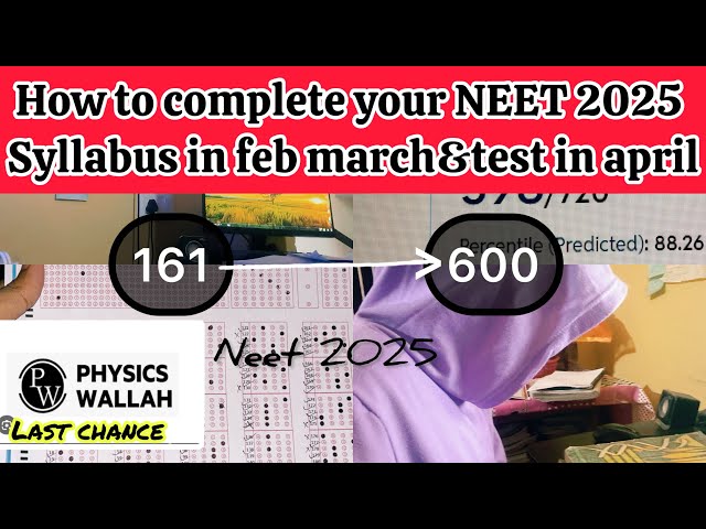 My Revision plan for last 80 days for NEET 2025🔥✅| Revision strategy for neet|neet 2025|oneshot#neet