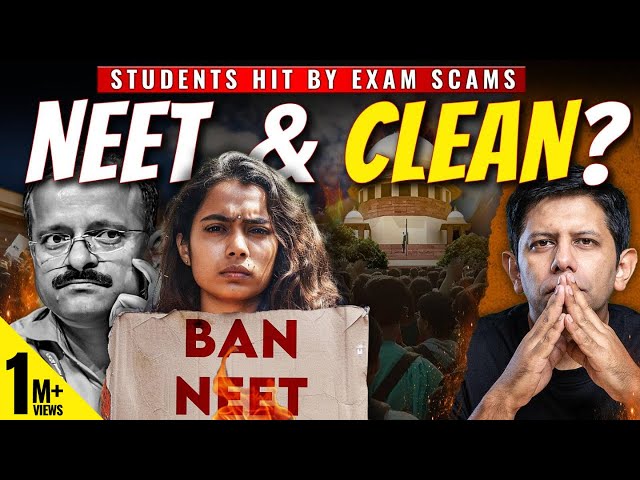 NEET Scam - Who Gives A S**t For Students? | Exam Scam - Part 1 | Akash Banerjee & Adwaith