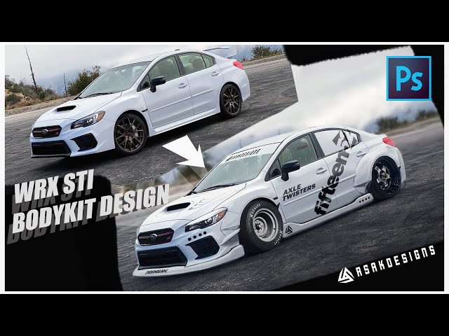 WRX sti Custom tuning [Photoshop]