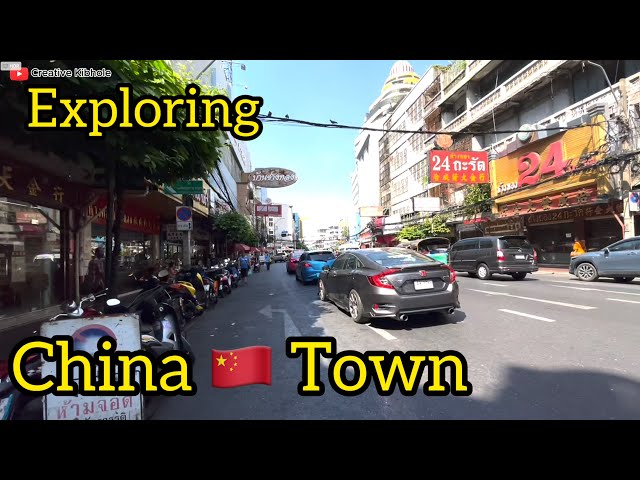 Reality life Walking around China Town Thailand|Life in Thailand