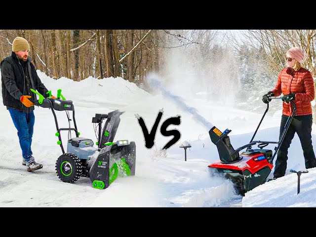 EGO vs TORO Snow Blower - Which One Should You Buy?