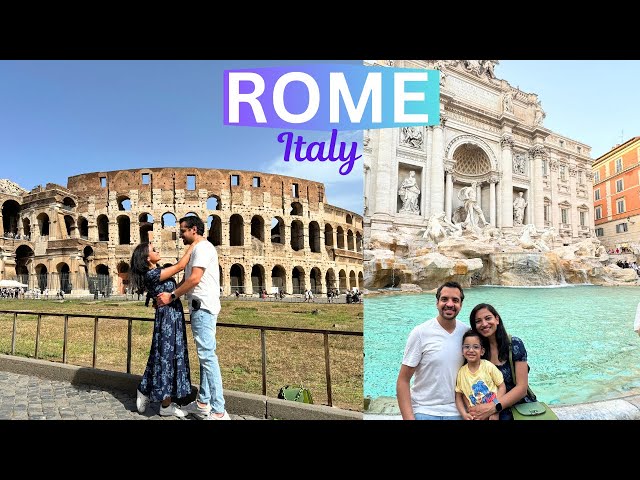 Rome Vlog | Colosseum | Trevi Fountain | Pantheon | Vatican City | Best Hindi Guide