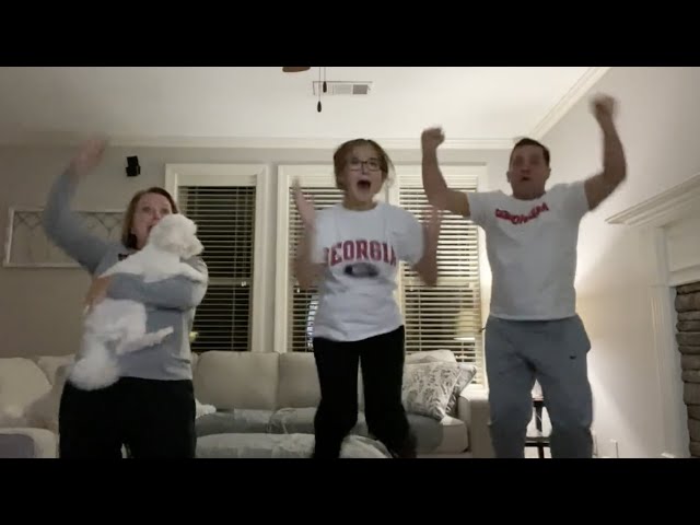 Georgia fans react to Kelee Ringo's pick six in National Championship