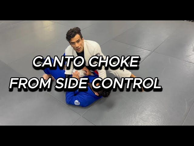 Canto Choke From Knee on Belly | Cobrinha BJJ