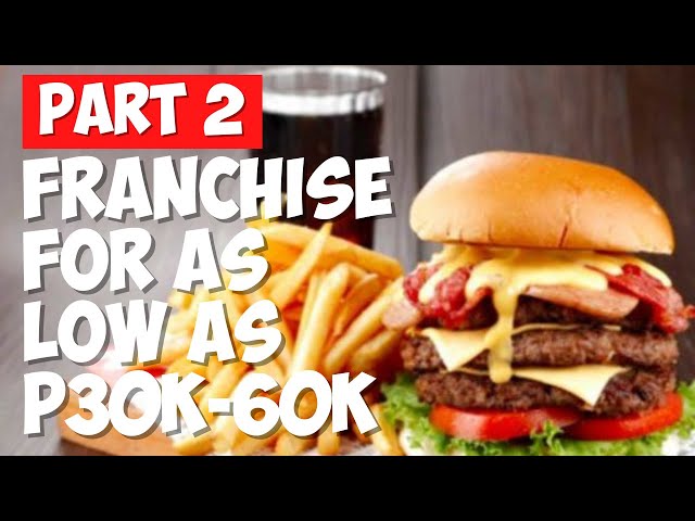 5 BURGER SHOP Franchise Business In The Philippines | Franchise Republic