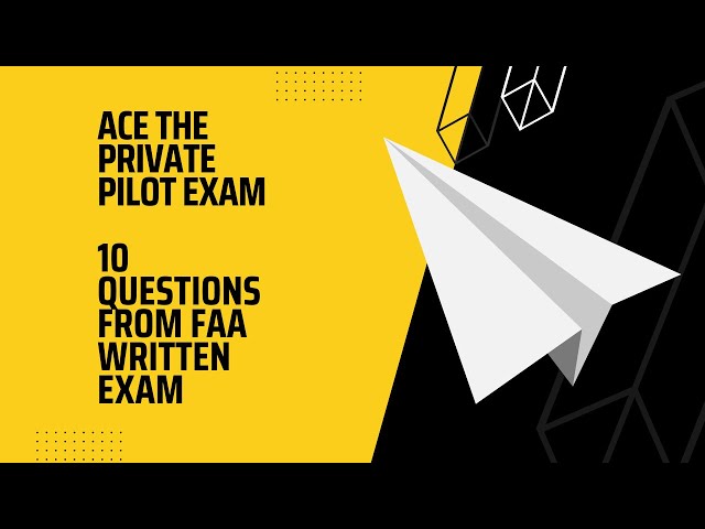 10 FAA Written Test Questions | Topics include Airspeed, Medical Factors, RAIM, Transponder Codes