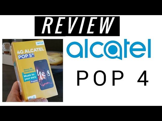 Alcatel Pop 4 Review: Budget Optus Prepaid Class Leader