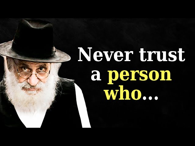 Wise Jewish Proverbs and Sayings. Great Jewish Wisdom