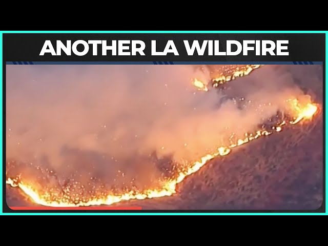 ANOTHER Massive Wildfire BURNS Los Angeles