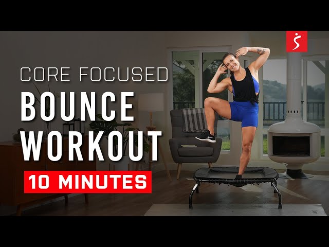 BEGINNER Rebounder Workout: Core Focused | 10 Minutes