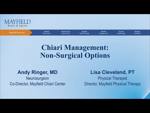 Chiari Management: Non-Surgical Options