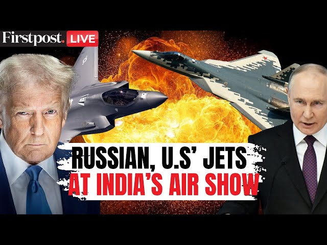 Aero India 2025 LIVE: Russia's Sukhoi Su-57 Jet Meets US' F-35 |India's Air Show |Bengaluru| Trump