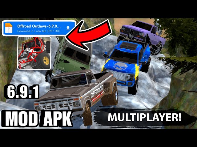 Offroad Outlaws Mod apk 6.9.1Unlimited Money Free Shopping | Gameplay