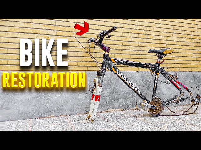 INCREDIBLE Bicycle RESTORATION |Transforming A Trash Bike Into A FUJI Mountain Bike