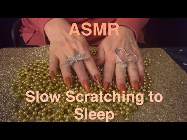 ASMR A SENSORY LULLABY of Slow Scratchings to Ensure Sleep & No Talking