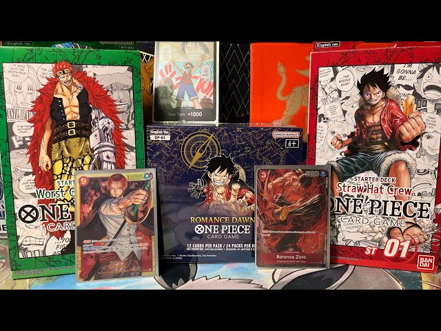 Romance Dawn Booster Box Opening! (One Piece TCG)- We pulled it!