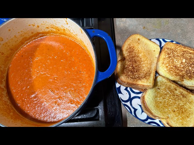 Tomato Soup and Grilled Cheese Sandwiches from Blue Bloods cookbook