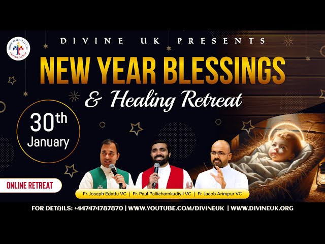 (LIVE) New Year Blessings and Healing Retreat (30 January 2025) Divine UK