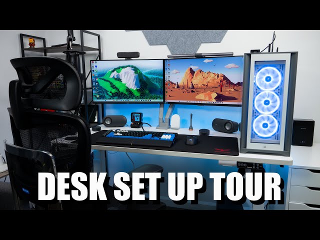 Dream Desk Set Up 2024 | Editing and Gaming Desk Set Up