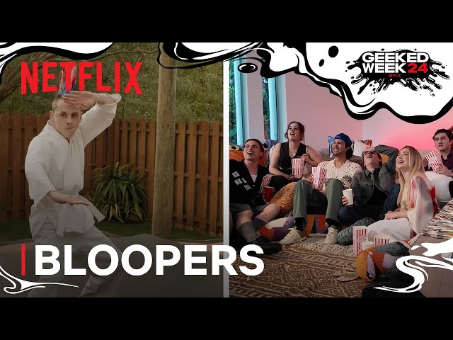 Cobra Kai: Season 6 | Cast Reacts | Bloopers | Netflix