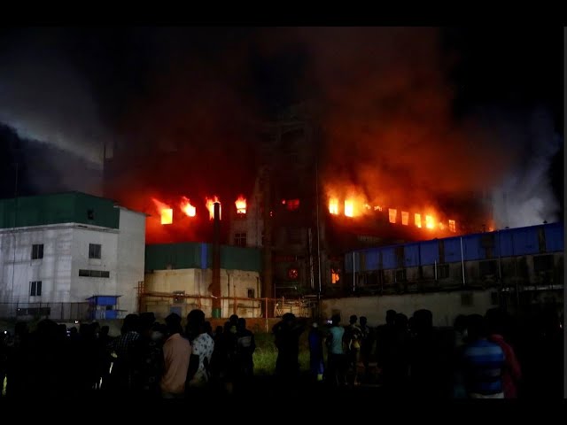 At least 34 killed and scores injured in Bangladesh depot fire  #Bangladesh