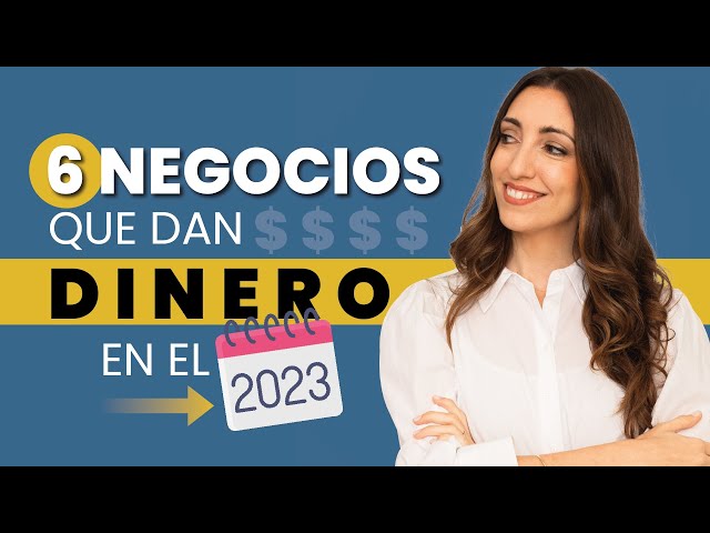 6 Ideas de NEGOCIOS RENTABLES con POCO DINERO en 2023 💰