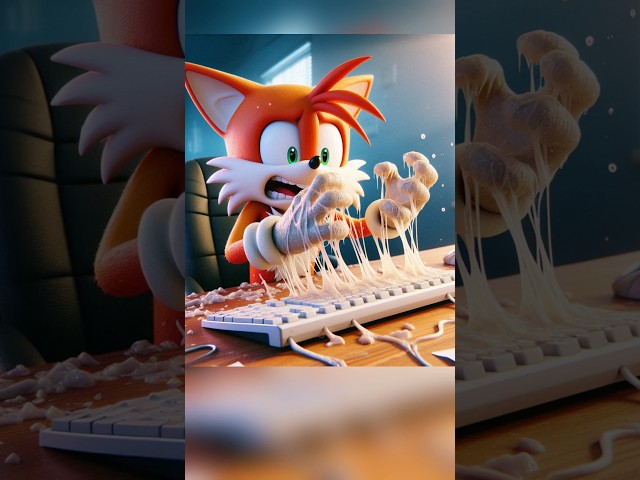 TAILS GETS FIRED BY SONIC.EXE #cartoon #sonic #horrorstories