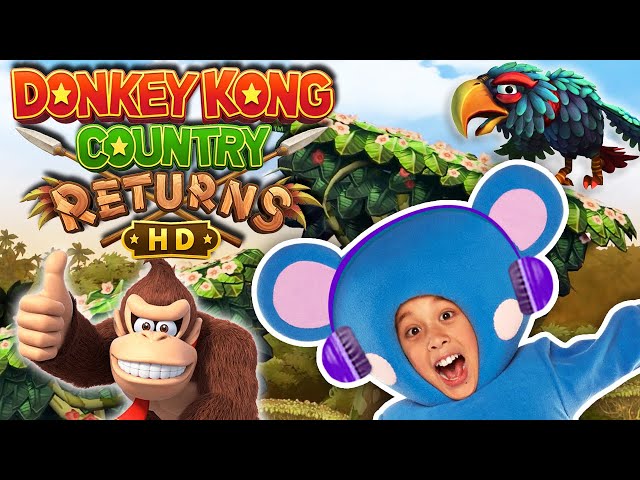 🦍 Donkey Kong Bangin' Those Drums! 🥁 | Donkey Kong Country Returns HD