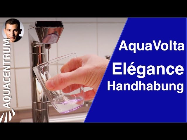 AquaVolta® Elégance | Handling, tips and tricks for daily use