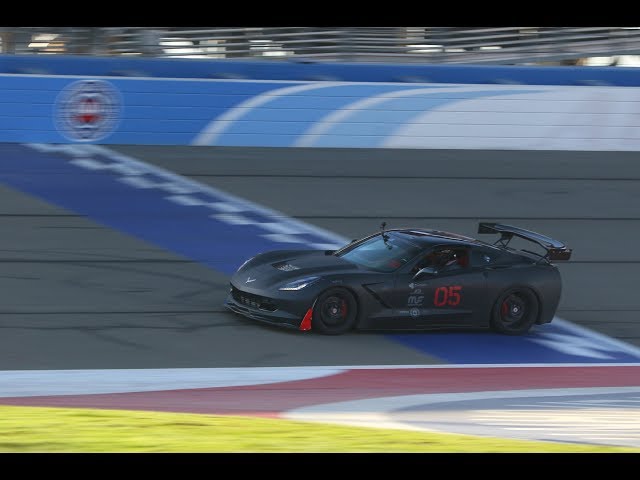 Fontana Auto Club SpeedWay 360 in a Supercharged C7 Corvette