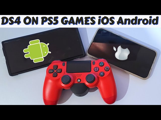 PS4 Controller on PS5 Games with PS4 Back Button iOS Android