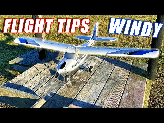 How to Fly an RC Airplane - Wind Flying Tips, Takeoff, Tricks, and Landing - TheRcSaylors