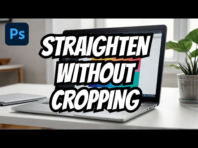 Mind-Blowing Photoshop Trick: Straighten Any Image WITHOUT Cropping!