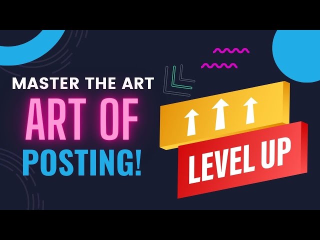 Level Up Your Facebook Page: Master the Art of Posting! Visionary Ventures Pros