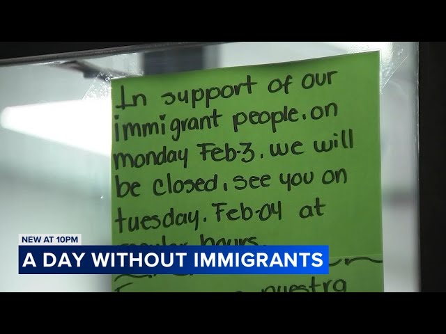 Chicago businesses to close for 'Day Without Immigrants' protest: 'Show how strong we are'