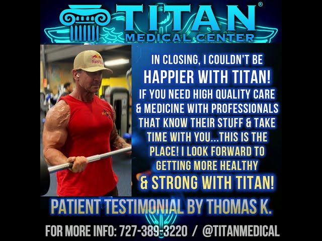 Actual Patient Testimonial from Thomas - Titan Medical Center