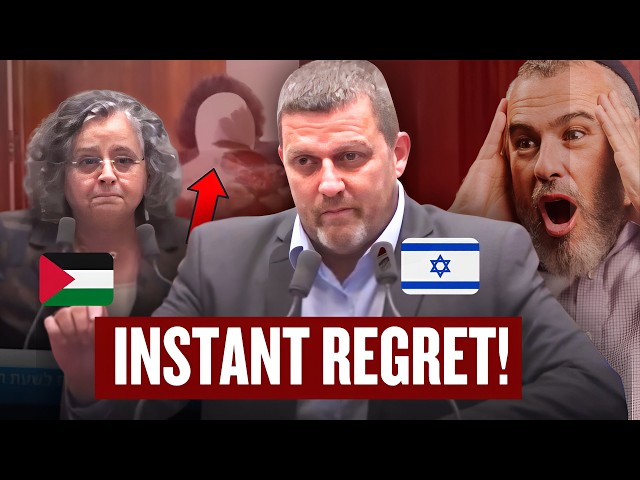 Arab MK FLEES Knesset after Getting a BRUTAL History LESSON!