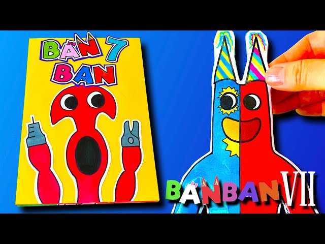 Garten of BanBan 7 game book | Squishy | All  new bosses surprise!