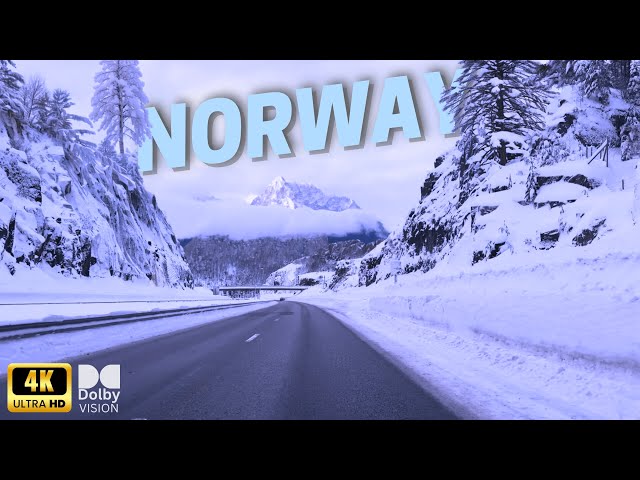 Winter Road Trips: Discovering Norway's Beauty 4K