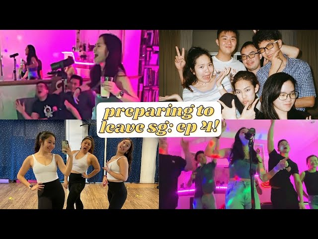 prepping to leave sg: ep. 4 | a home-karaoke party & trivia night!