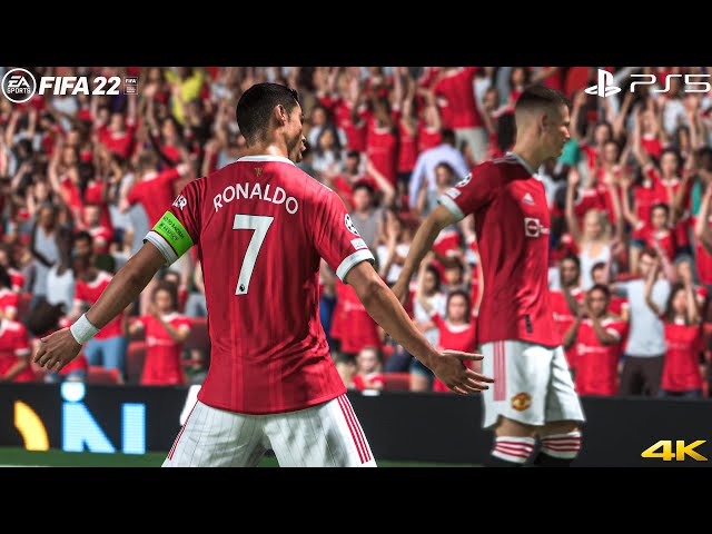 FIFA 22 - Manchester United Vs Real Madrid | Champions League | PS5 4K HDR Gameplay