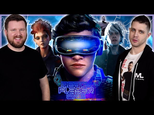 My friend watches READY PLAYER ONE for the FIRST time || Movie Reaction