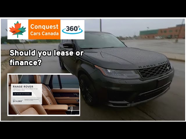 2020 Range Rover Autobiography | Lease or Finance?