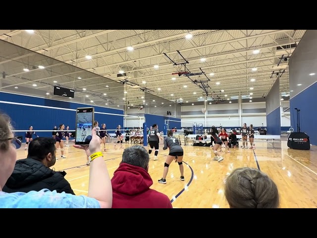 Level up 14 Red Volleyball Clash at The Point day 2, 2nd game 1st set