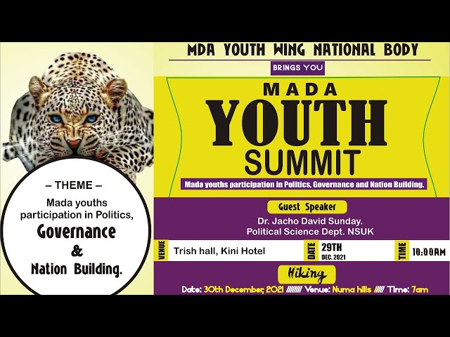 MADA YOUTH SUMMIT 2021