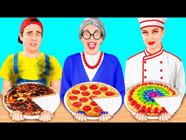 Me vs Grandma Cooking Challenge | Crazy Challenge by TeenTeam