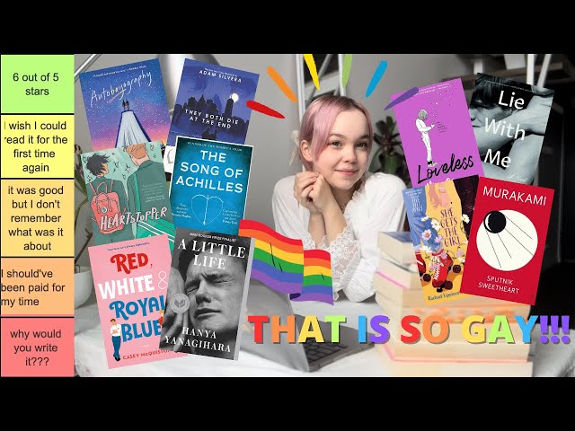 🏳️‍🌈 tier ranking popular queer books! 🏳️‍🌈 Are These Popular LGBTQ+ Books Worth the Hype?