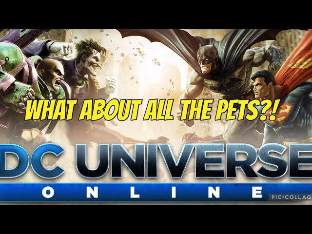 DC Universe Online | Coming Back in 2025 | A Beginning Guide To Pets!