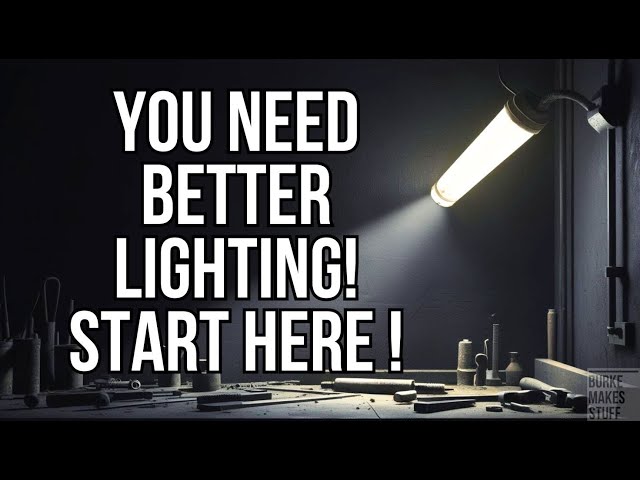 LED Workshop Lighting - Do it right - LED Shop lights